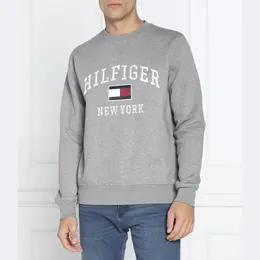 Tommy Hilfiger: Серая толстовка 