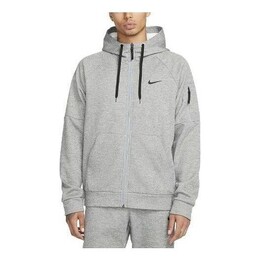 Nike: Куртка  Therma с капюшоном