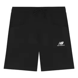 New Balance: Чёрные шорты 