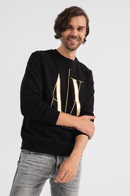 Armani Exchange: Жёлтая толстовка 