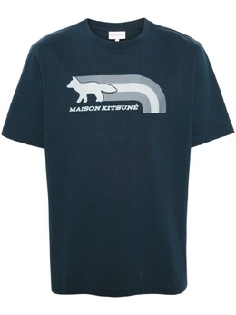 Maison Kitsuné: Хлопковая футболка 
