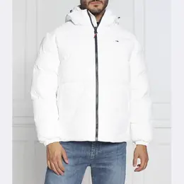 Tommy Hilfiger: Белый пуховик 
