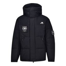 New Balance: Зимний пуховик 