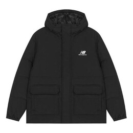 New Balance: Чёрная куртка 