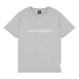 New Balance: Серая футболка 