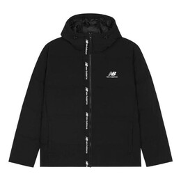 New Balance: Чёрная куртка 