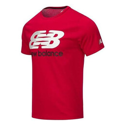 New Balance: Футболка с принтом 