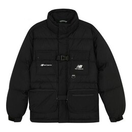 New Balance: Чёрная куртка 