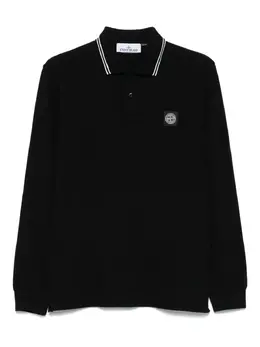 Stone Island: Поло с длинным рукавом 