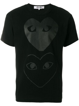 Comme Des Garçons Play: Футболка с принтом 