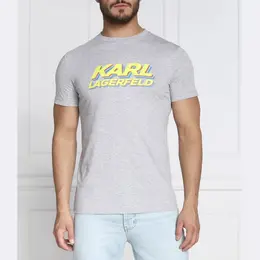 Karl Lagerfeld: Синяя футболка 