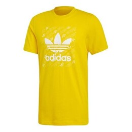 Adidas: Жёлтая футболка 