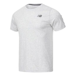 New Balance: Серая футболка 