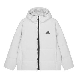 New Balance: Белая куртка 