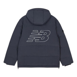 New Balance: Синяя куртка 