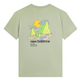 New Balance: Футболка с принтом 