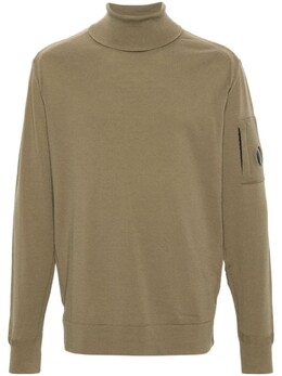 C.P. Company: Зелёный свитер  Lens
