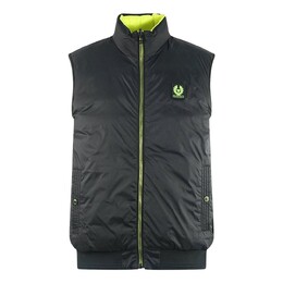 Belstaff: Чёрный пуховик 