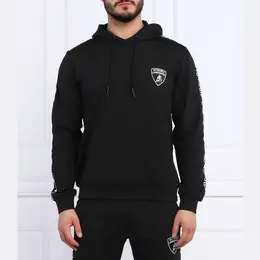Automobili Lamborghini: Чёрная толстовка 