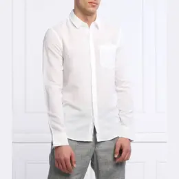 Calvin Klein: Льняная рубашка 