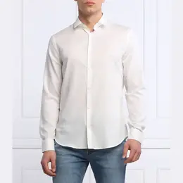 Armani Exchange: Бежевая рубашка 