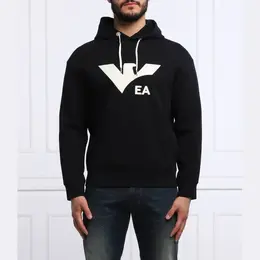 Emporio Armani: Синяя толстовка 