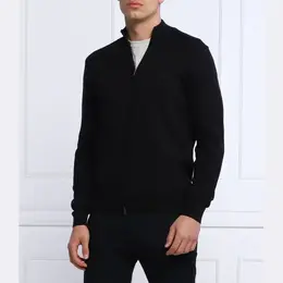 BOSS: Синий свитер 