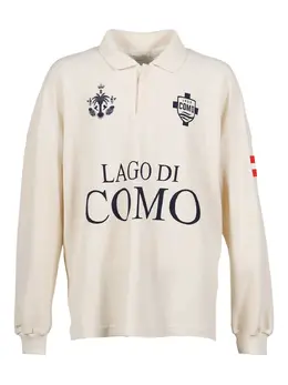 RHUDE: Белое поло 