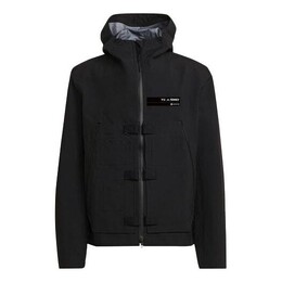 Adidas: Чёрная куртка  Terrex