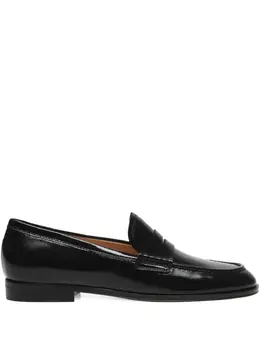 Gianvito Rossi: Чёрные лоферы 
