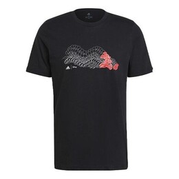 Adidas: Футболка  X с принтом