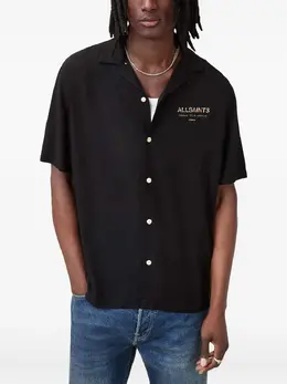 AllSaints: Рубашка с принтом 