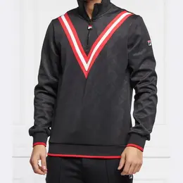 Fila: Чёрная толстовка 