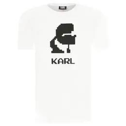 Karl Lagerfeld: Белая футболка 