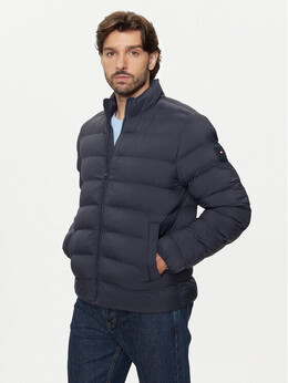 Tommy Hilfiger: Синий пуховик 