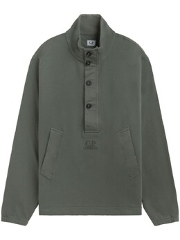 C.P. Company: Зелёная толстовка 