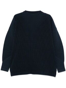 Homme Plissé Issey Miyake: Синяя футболка 