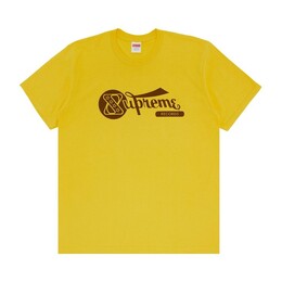 Supreme: Жёлтая футболка 