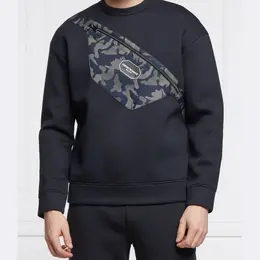 Emporio Armani: Синяя толстовка 