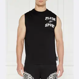 Plein Sport: Чёрная майка 