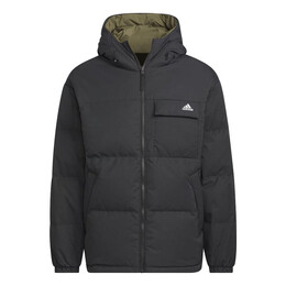 Adidas: Чёрная куртка 