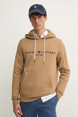 Tommy Hilfiger: Бежевая толстовка 