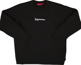 Supreme: Чёрная толстовка  Box Logo