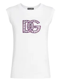 Dolce & Gabbana: Хлопковая футболка  T