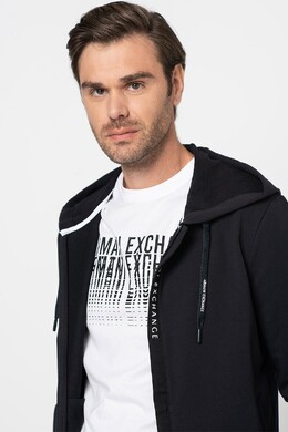 Armani Exchange: Толстовка на молнии 