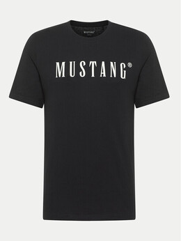 Mustang: Чёрная футболка 