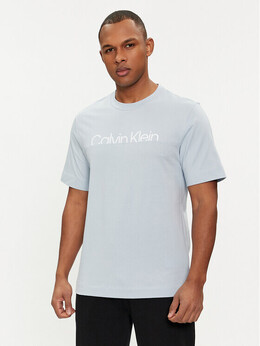 Calvin Klein Performance: Голубая футболка 