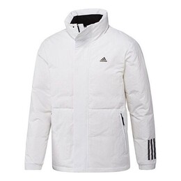 Adidas: Белая куртка 