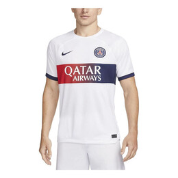Nike: Белая футболка  Paris Saint Germain