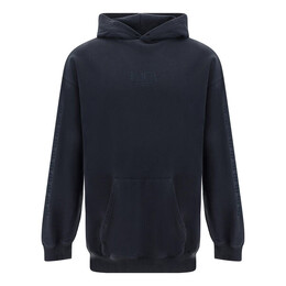 Balenciaga: Чёрная толстовка  BB